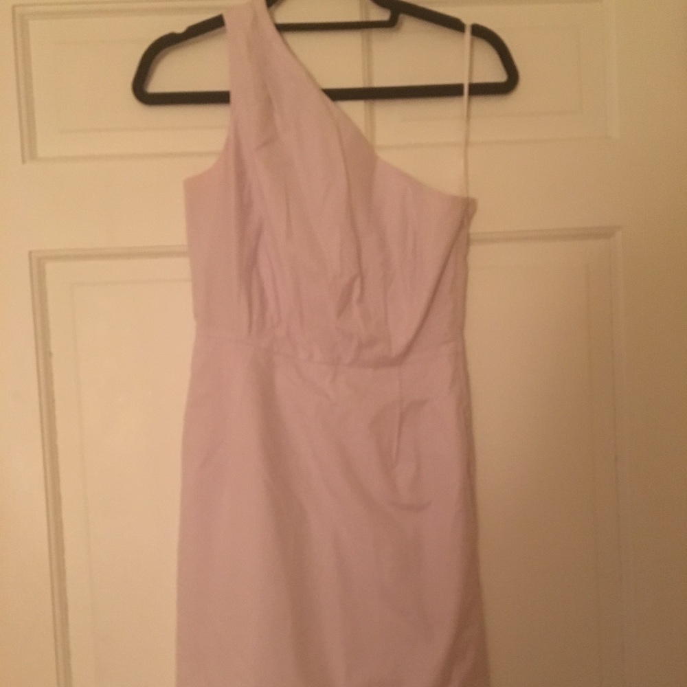 JCrew off the shoulder dress, Violet, size 0